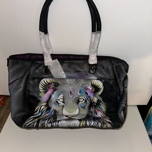 New Anuschka hand painted leather handbags.